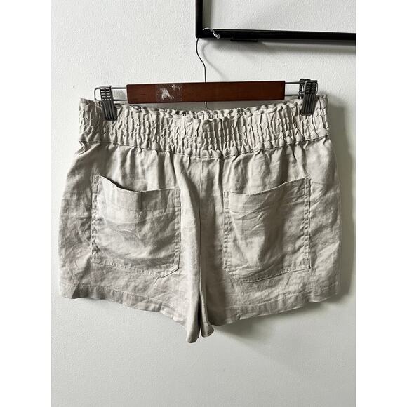 Anthropologie Maeve linen shorts women's size medium - Picture 6 of 7